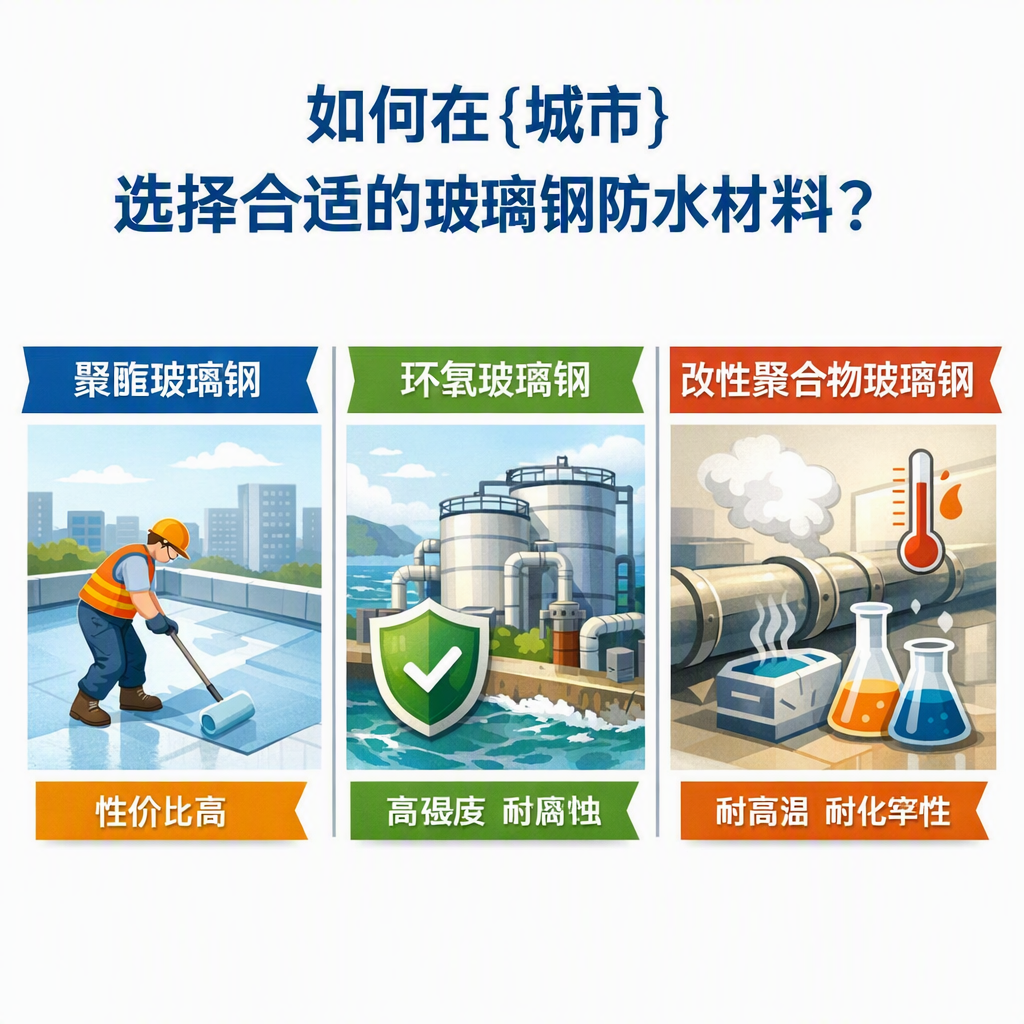 如何在延边选择合适的玻璃钢防水材料？
